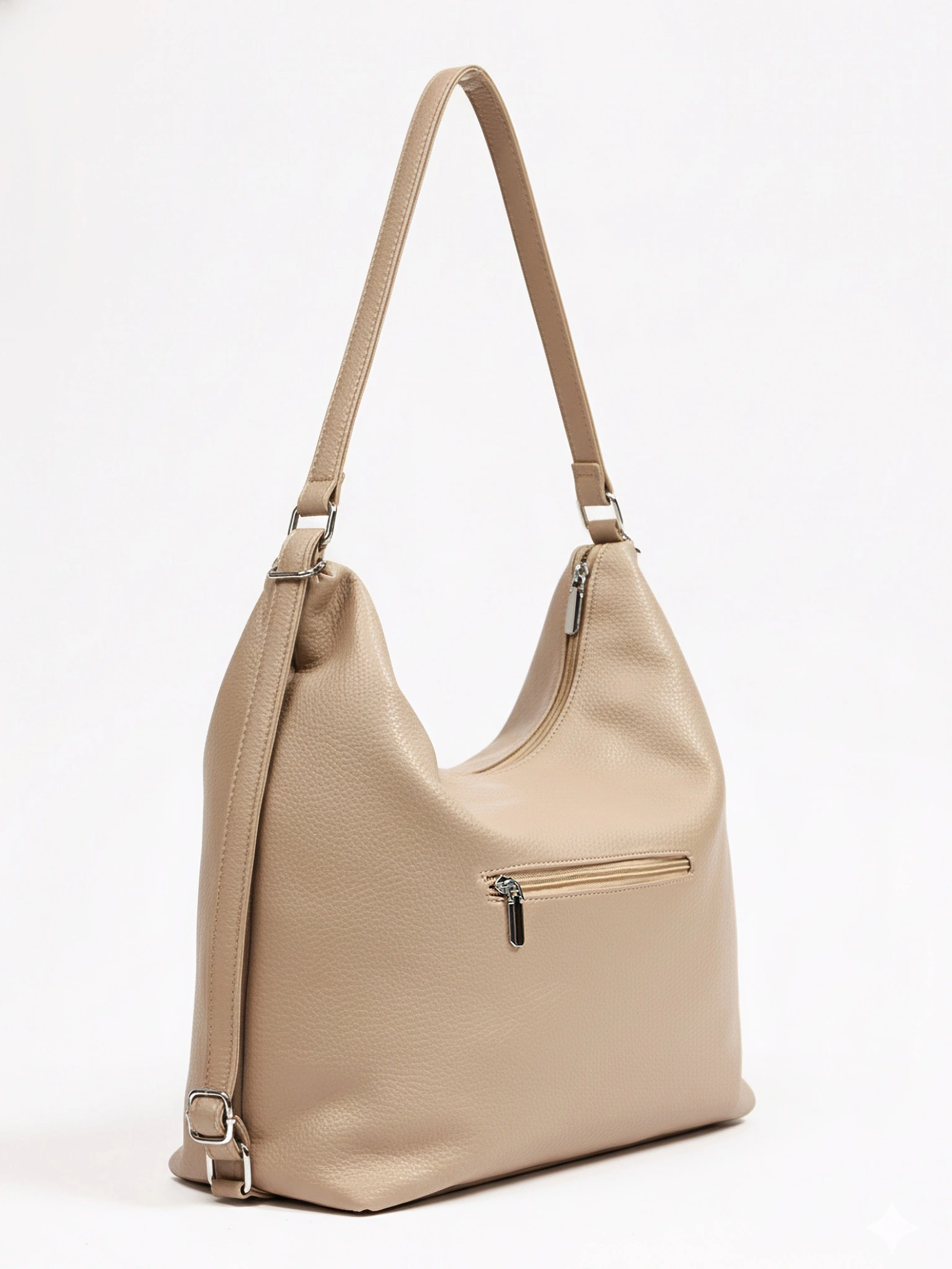 Сумка-шоппер с декоративными пуллерами в ассортименте